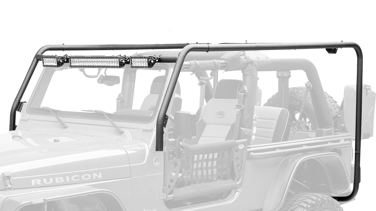 2007-2018 Jeep Wrangler Jk 2/4 Door Front/Rear Frame Kit Box 1 Of 2 1