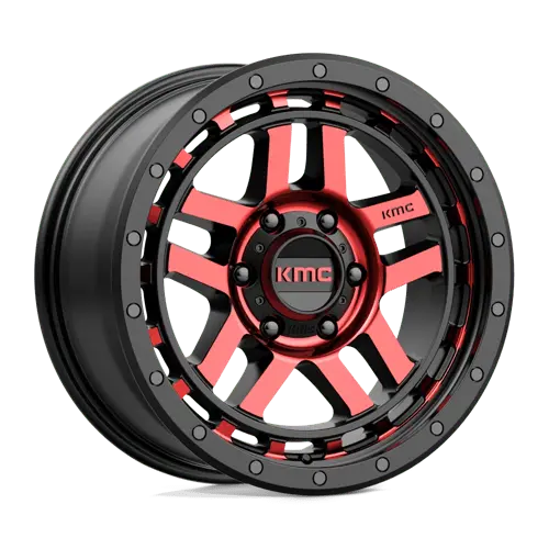 Km540 18X8.5 6X5.5 G-Blk Mch Rtcc 18Mm 1
