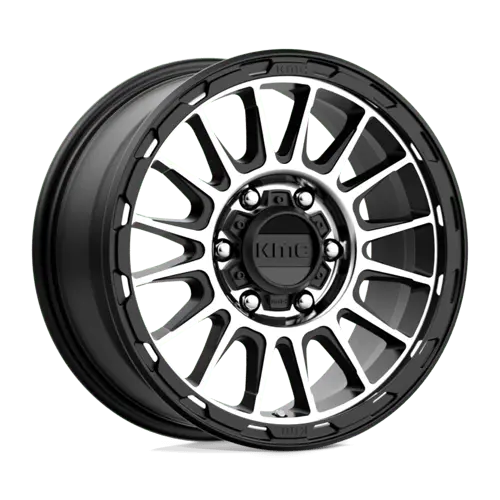 Km542 16X8 6X5.5 S-Blk Mach 00Mm 1