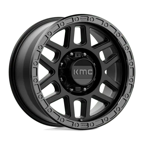 Km544 18X9 8X6.5 S-Blk Gb Lp 18Mm 1