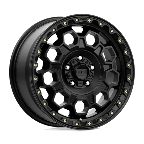 Km545 17X9 6X5.5 S-Blk -12Mm 1