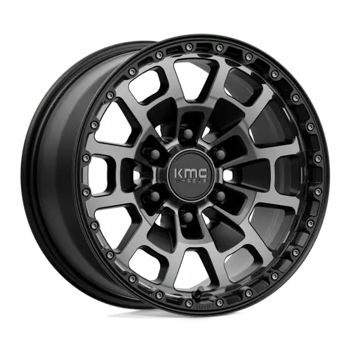 Km718 17X8.5 6X5.5 S-Blk Gtcc 18Mm 1