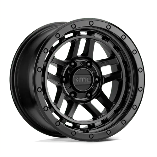 Km540 17X8.5 5X5.0 S-Blk 18Mm 1