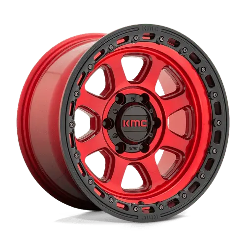Km548 17X9 5X5.0 C-Red Blk-Lp 00Mm 1