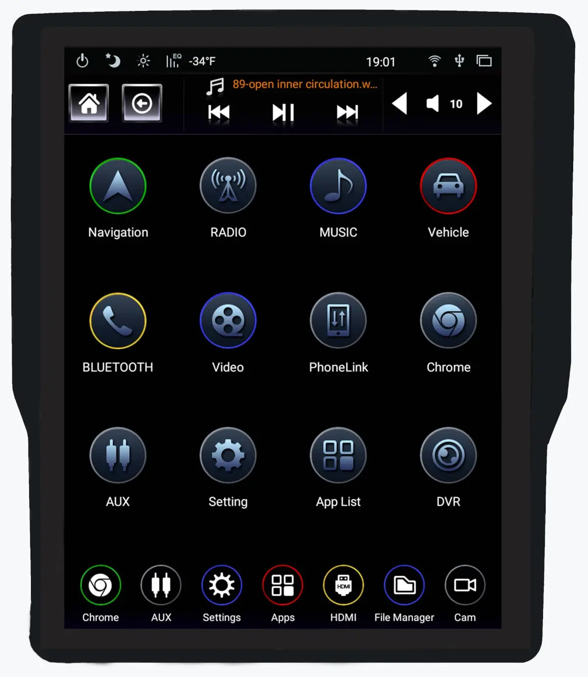 T-Style Radio 19-23 Ram 1