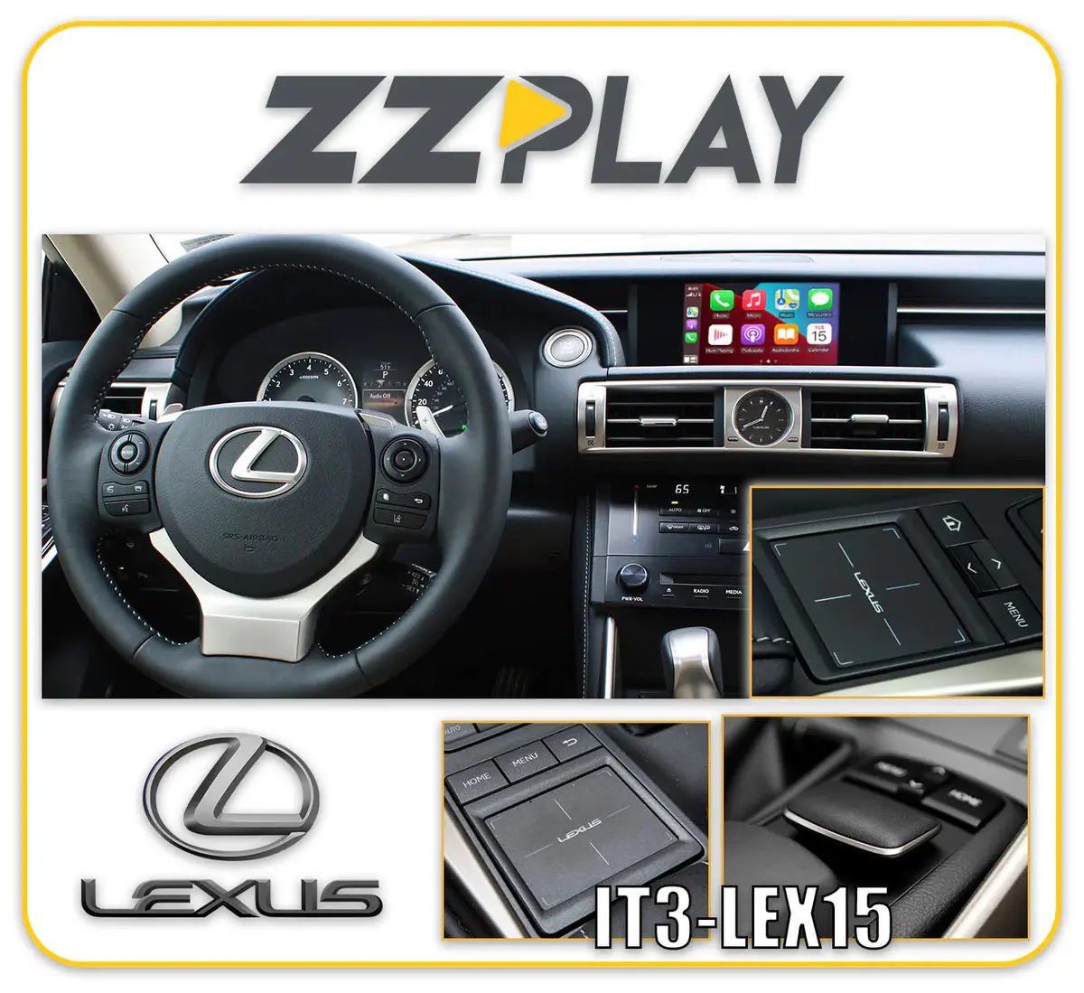Wireless Carplay/Android Auto Interface (Lexus) (It3-Lex15) 1