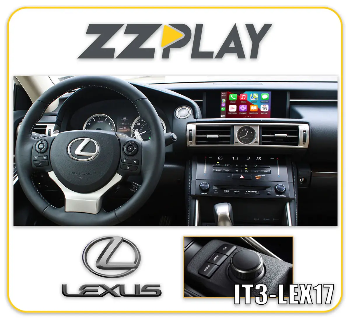 Wireless Carplay/Android Auto Interface (Lexus) It3-Lex17 1