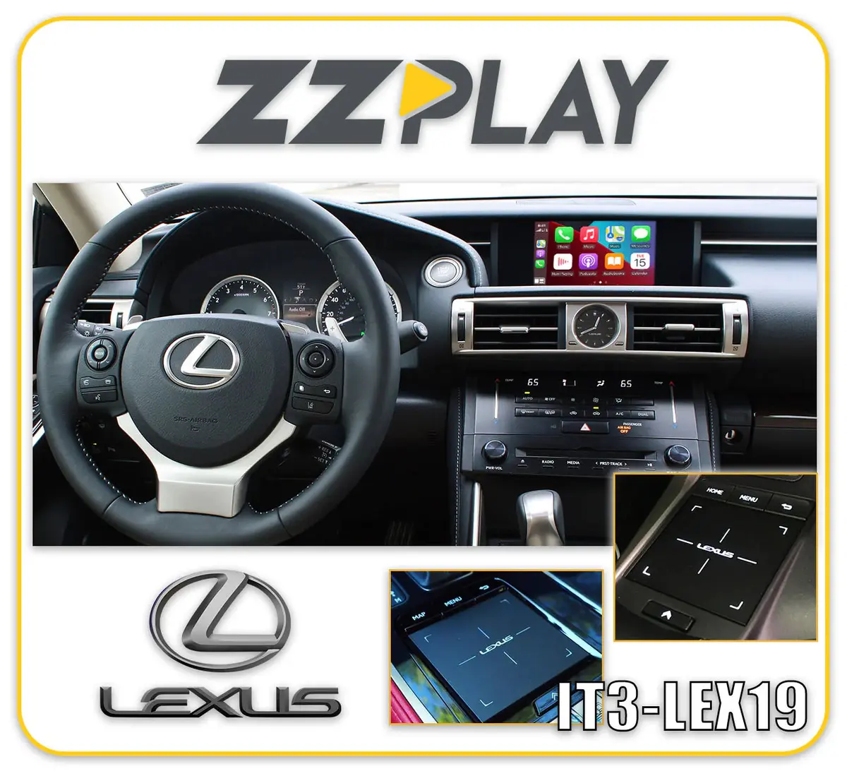 Wireless Carplay/Android Auto Interface (Lexus) It3-Lex19 1