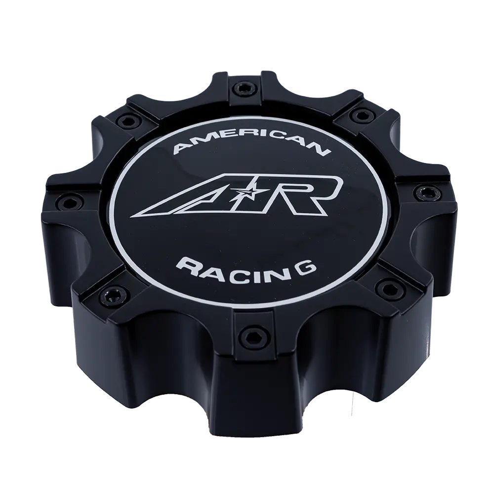 Ar Cap Ar708 Matte Black 8 Lug 1