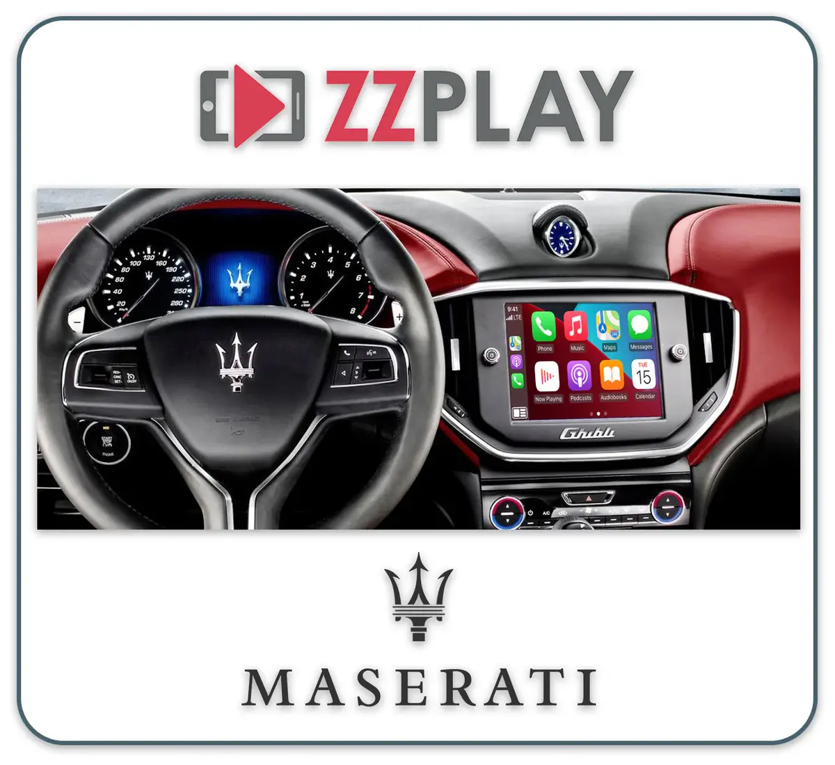 Wireless Carplay/Android Auto Interface (Maserati) It2-Mas-Qtg 1