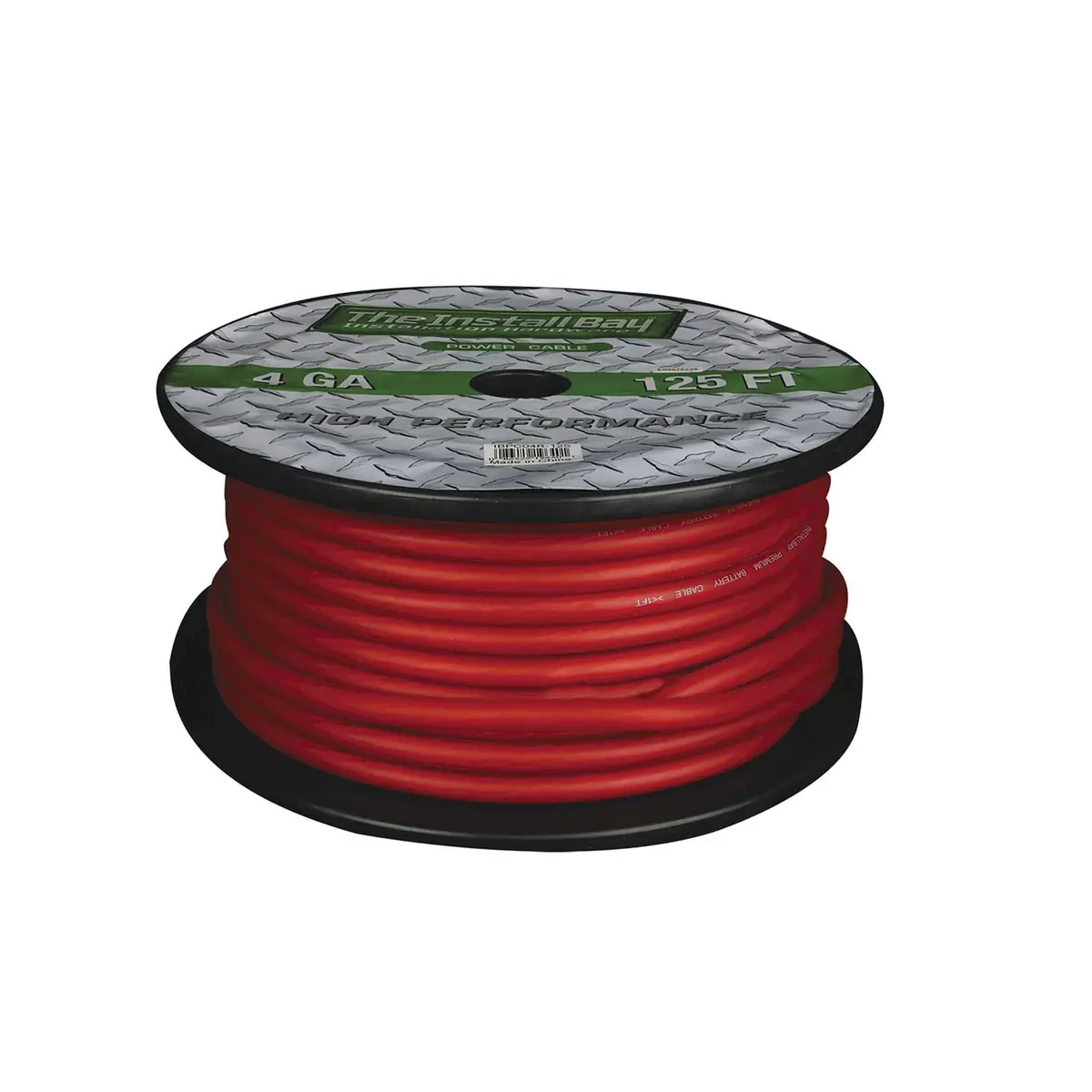 Cca Value Line 4 Gauge Power Cable Red - 125Ft Coil 1