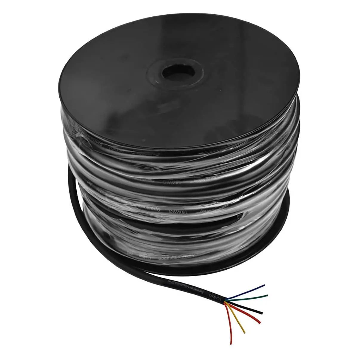 6 Conductor Wire - 2 Speaker & 4 Rgb Sires - 250Ft Spool 1
