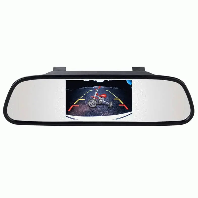 4.3" Clip-On Mirror Monitor 1