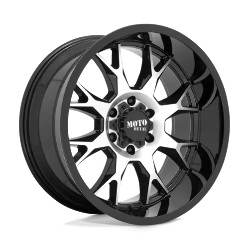 Mo806 20X10 8X170 G-Blk Mach -18Mm 1