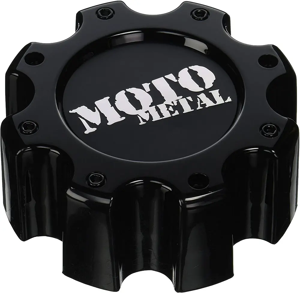 Moto Metal Cap 8 Lug - Gloss Black 1