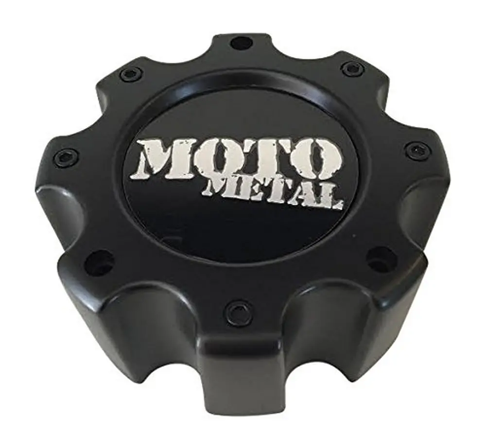 Moto Metal Cap 8 Lug - Matte Black 1