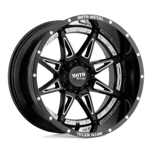 Mo993 20X10 6X135 G-Blk Mill -18Mm 1