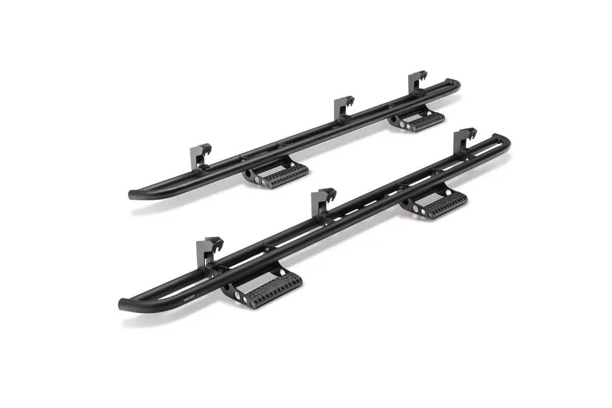 Rkr Step Sys - Cab Len (2Stp Mnts/2Stps) - 22-25 Tundra Crewmax - Txblk 1