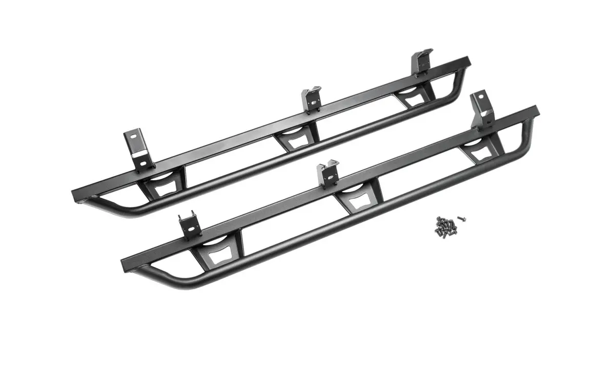Trailslider - Full Len (2 Steps) - 21-25 Ford Bronco 4-Dr - Tx Blk 1