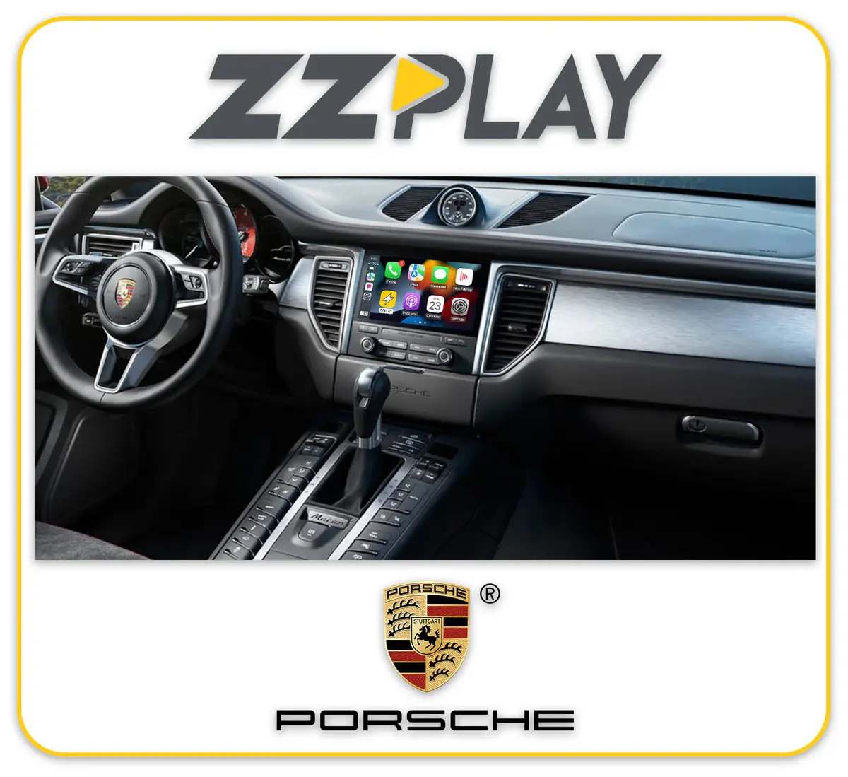 Wireless Carplay/Android Auto Interface (Porsche) Itz-Pcm4-C 1