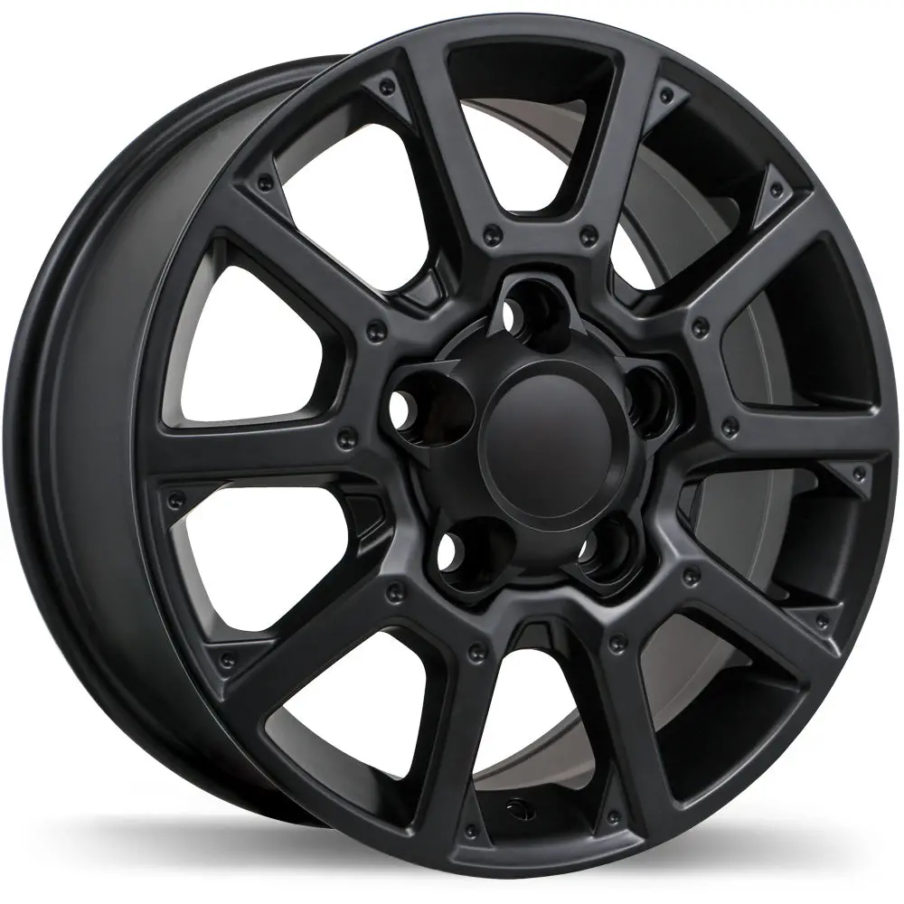 R226 18X8.0 5X150mm +60 110.1Mm Blk / Sat 1