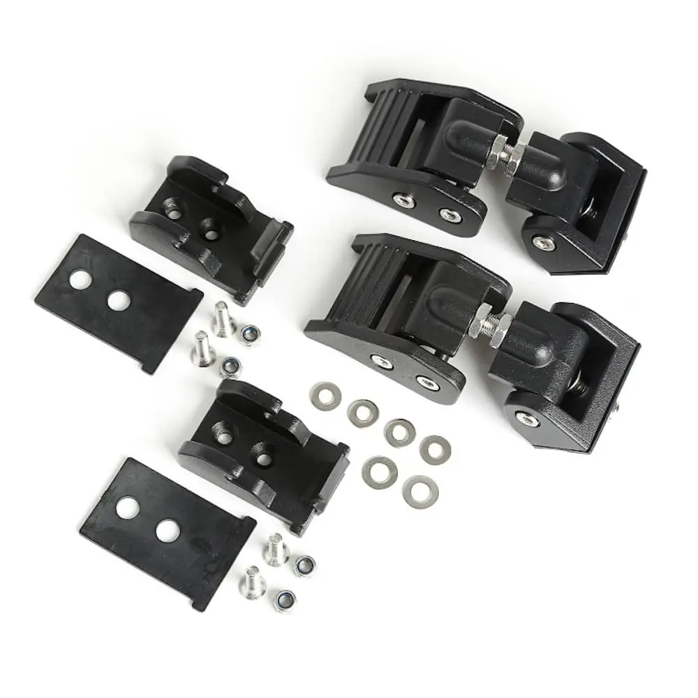 Black Hood Catch (Pair) 18-25 Wrangler Jl/ 20-25 Gladiator 1