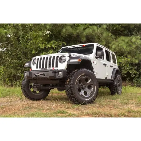 Spartacus Black Stubby Bumper 18-25 Wrangler Jl/20-25 Gladiator 1