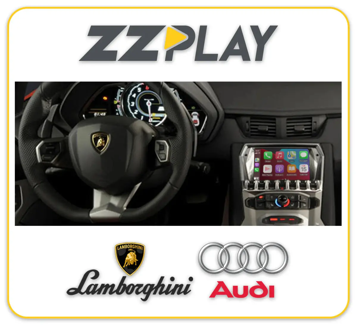 Wireless Carplay/Android Auto Interface (Lamborghini & Audi A6, A7) It2-Rmc 1