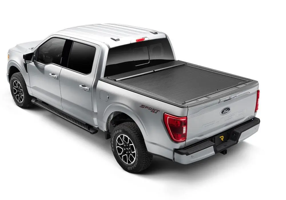 A-Series Locking Retractable Truck Bed Cover For 2015-2020 Ford F-150 6' 7" Bed 1