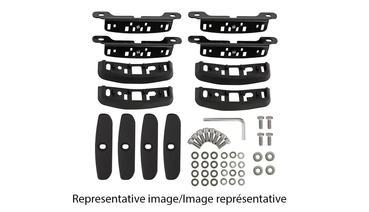 Base Kit Flush & Raised Rail Side Mnt (4Pcs) Chevrolet/Cadillac/Buick 1