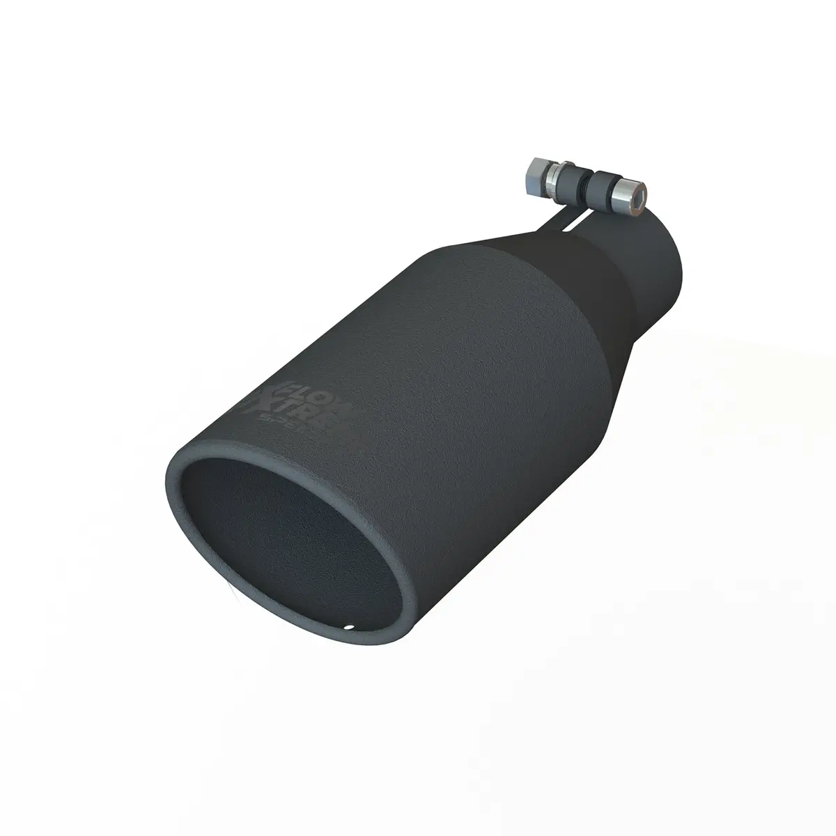 Black Powder Coat Finish With Laser Engraved Maxflow Xtreme Logo 1
