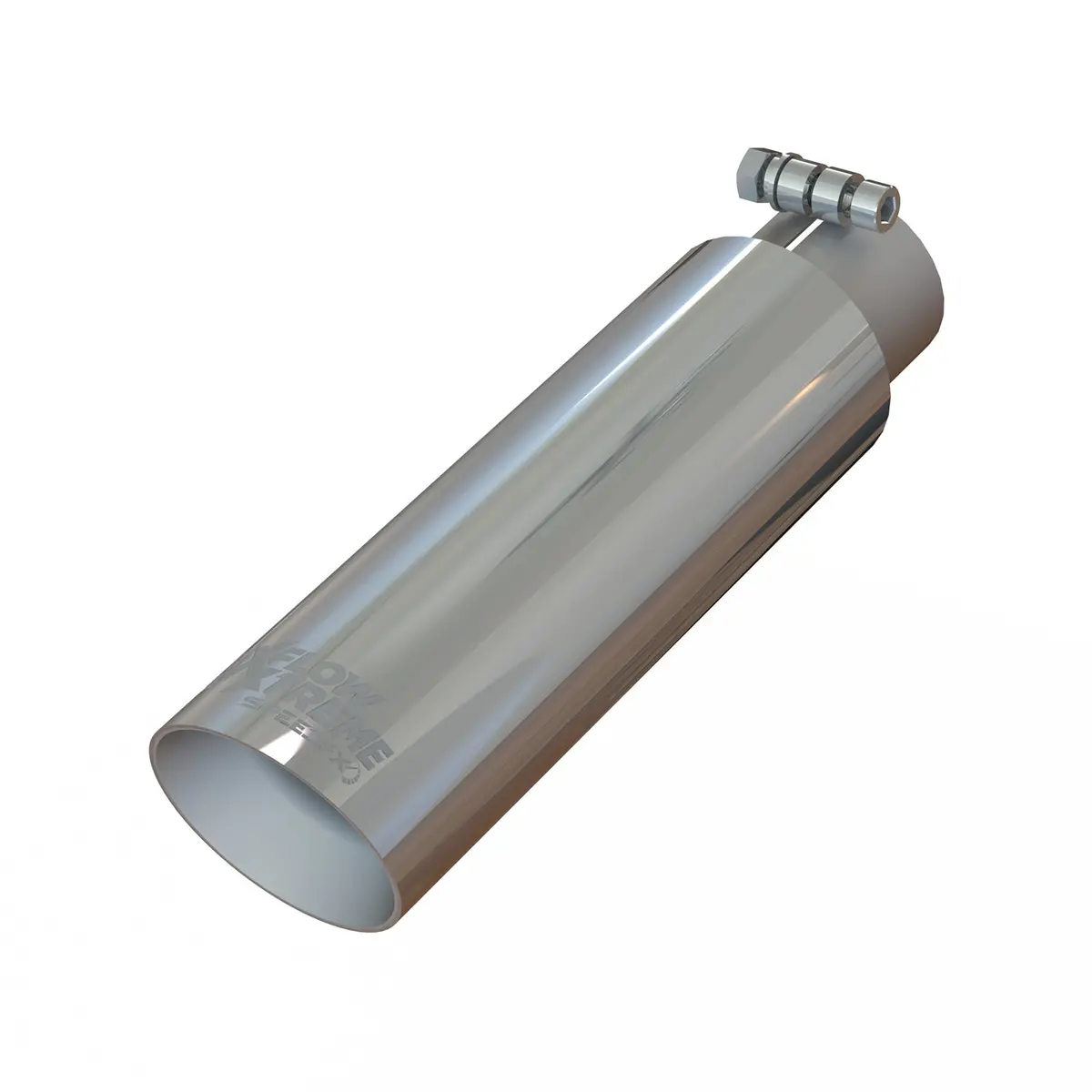Polished Stainless Steel With Laser Engraved Maxflow Xtreme Logo 1