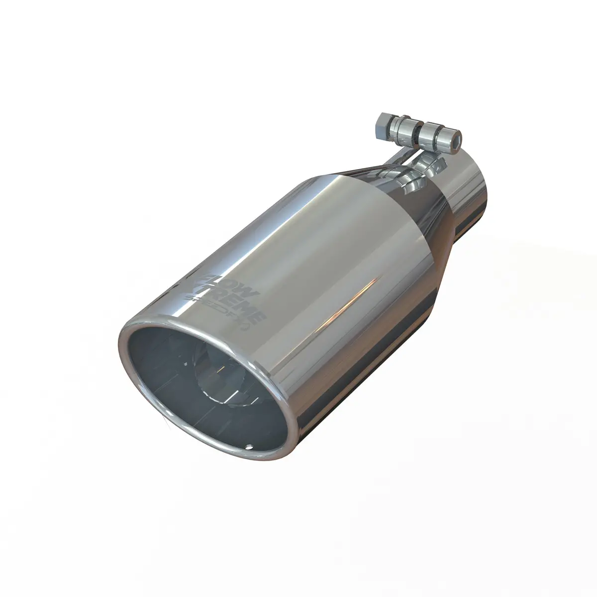 Polished Stainless Steel With Laser Engraved Maxflow Xtreme Logo 1