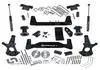 6.5" Lift Kit-14-18 (19 Old Body) Gm 1500 4Wd W Oe Al Or Ss Ctrl Arms W Sl Rrshk 1
