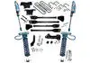 4" King Ed 4-Link Lift Kit-17-22 F250/350 4Wd W King Frt Clvrs & Res Rr Shcks 1