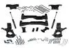 8" Lift Kit - 07-16 Silv/Sierra 1500 2Wd W Cast Steel Ctrl Arms W Sl Rear Shocks 1