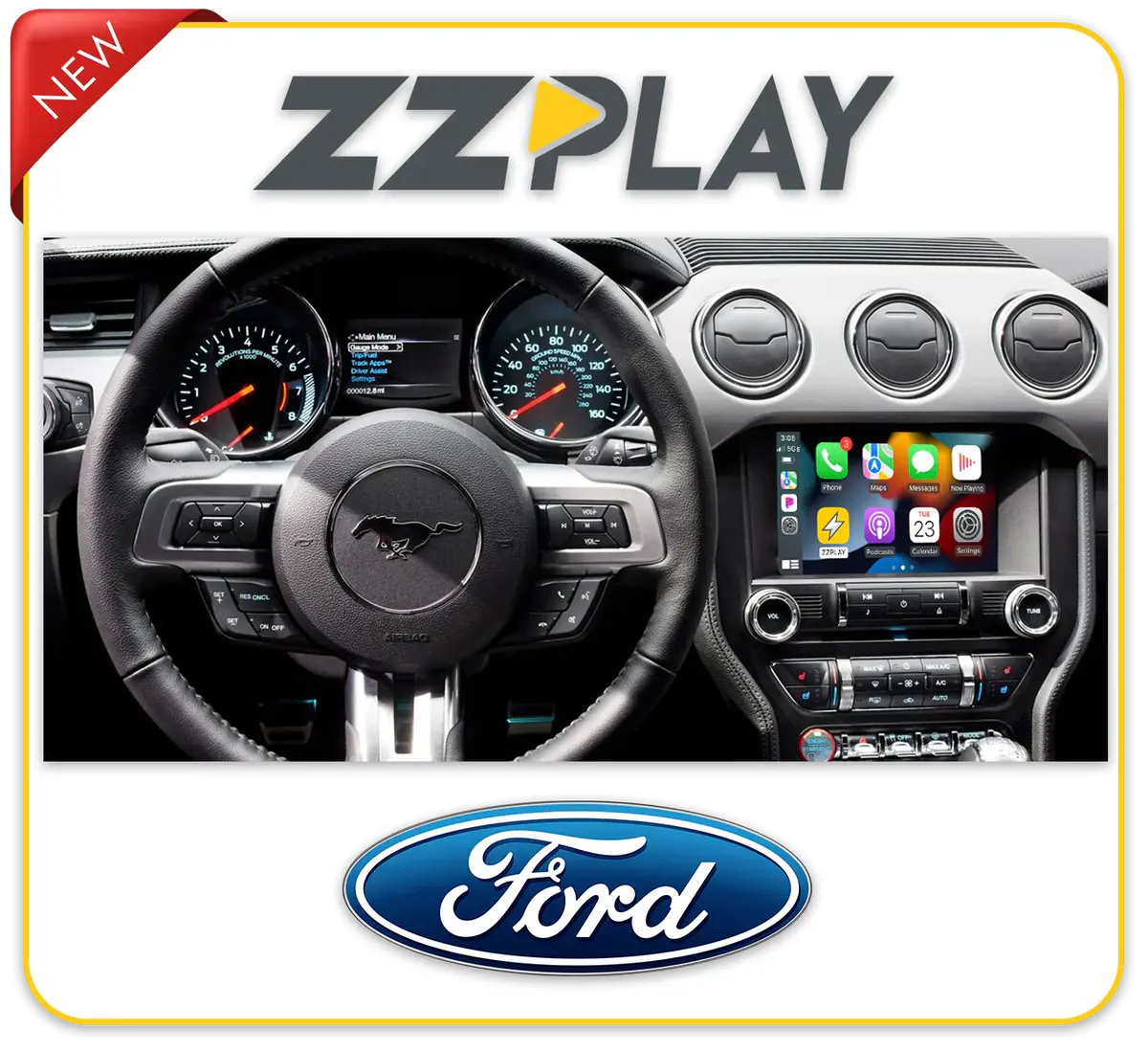 Wireless Carplay/Android Auto Interface (Ford, Lincoln) Itz-Sync2 1