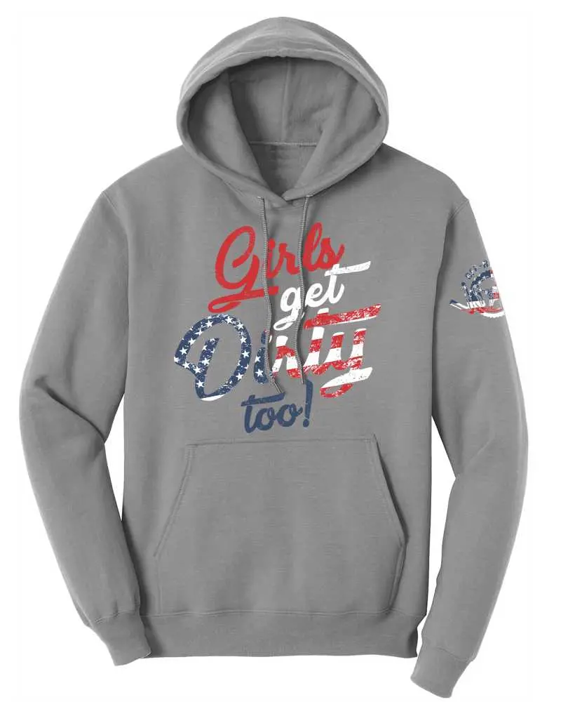 Stars & Stripes Unisex Pullover Hoodie 1