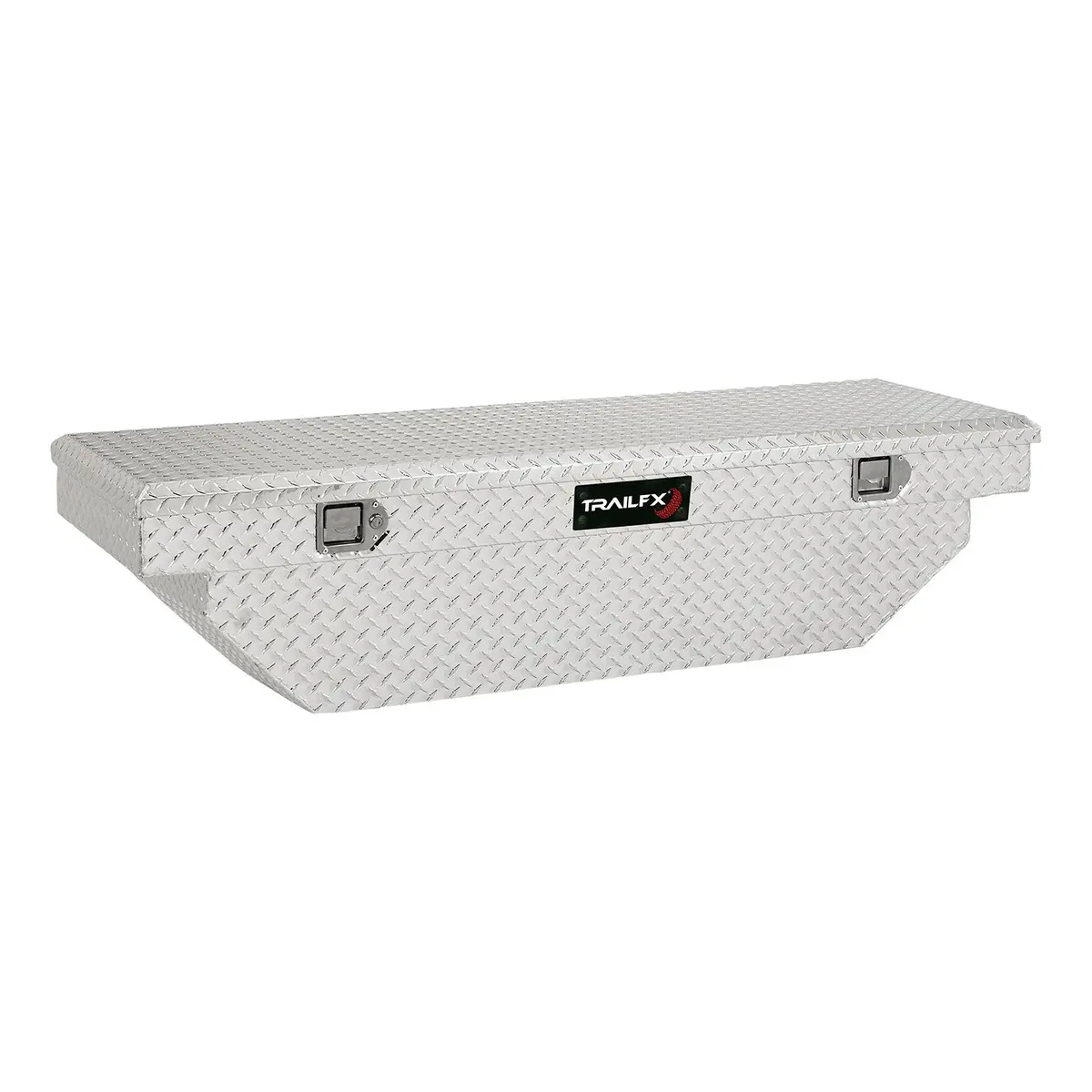 Crsovr Angled Sgl Lid Dia Tread Bright Pol Alum 63X19.25X13.5 W/Tray 1