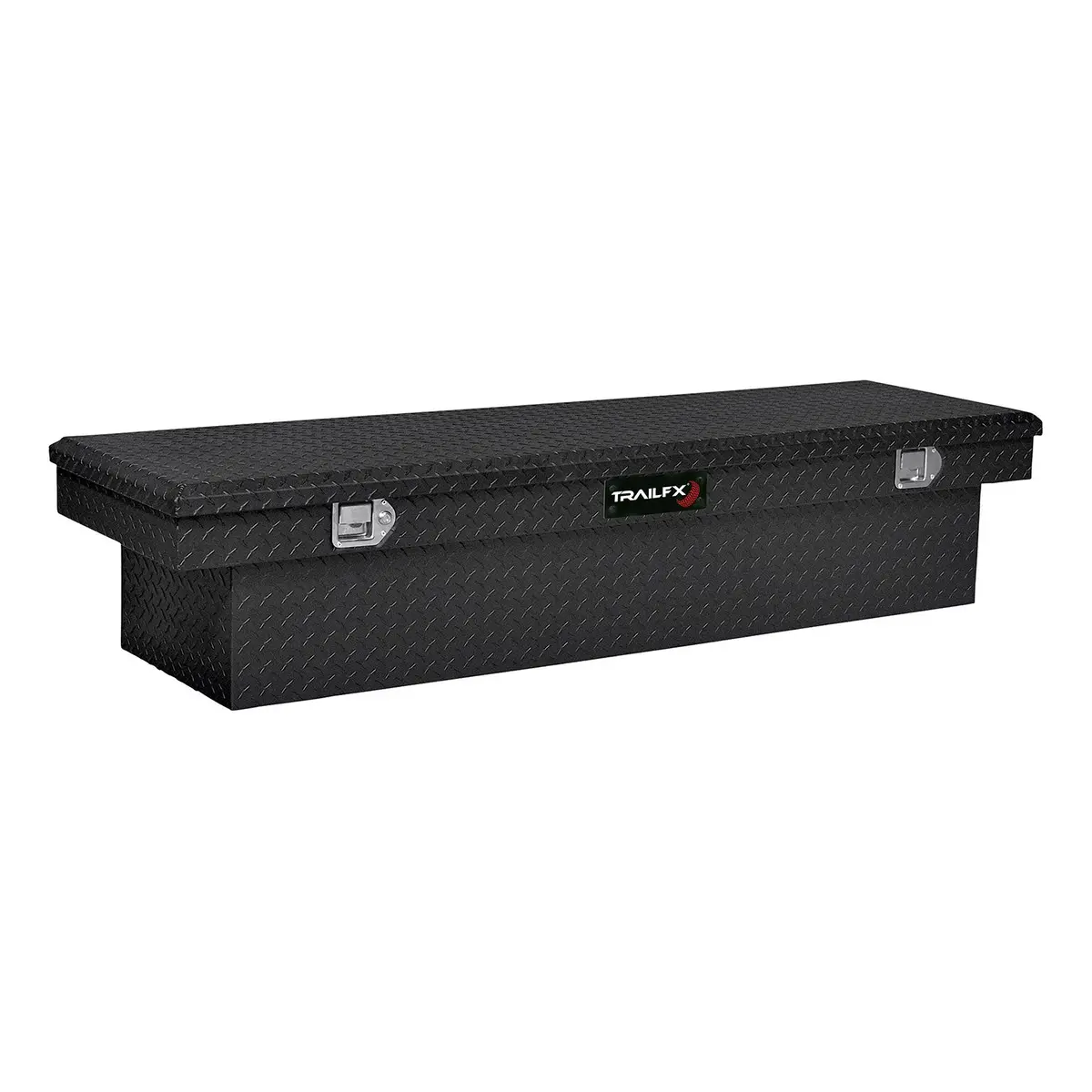 Crsovr Std Sgl Lid Dia Tread Matte Black 16 Gauge Alum 72X19.25X13.5 Inch Height 1