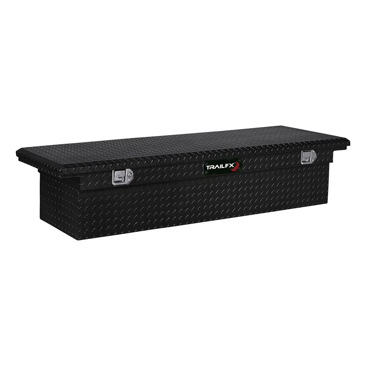 Crsovr Angled Sgl Lid Dia Tread Gloss Black Alum 60X19.25X13.5 W/Tray 1