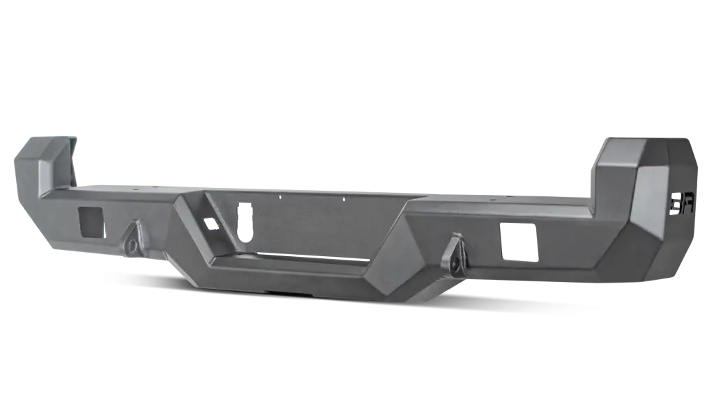 Pro Series Rear Bumper, Black, Tacoma 1