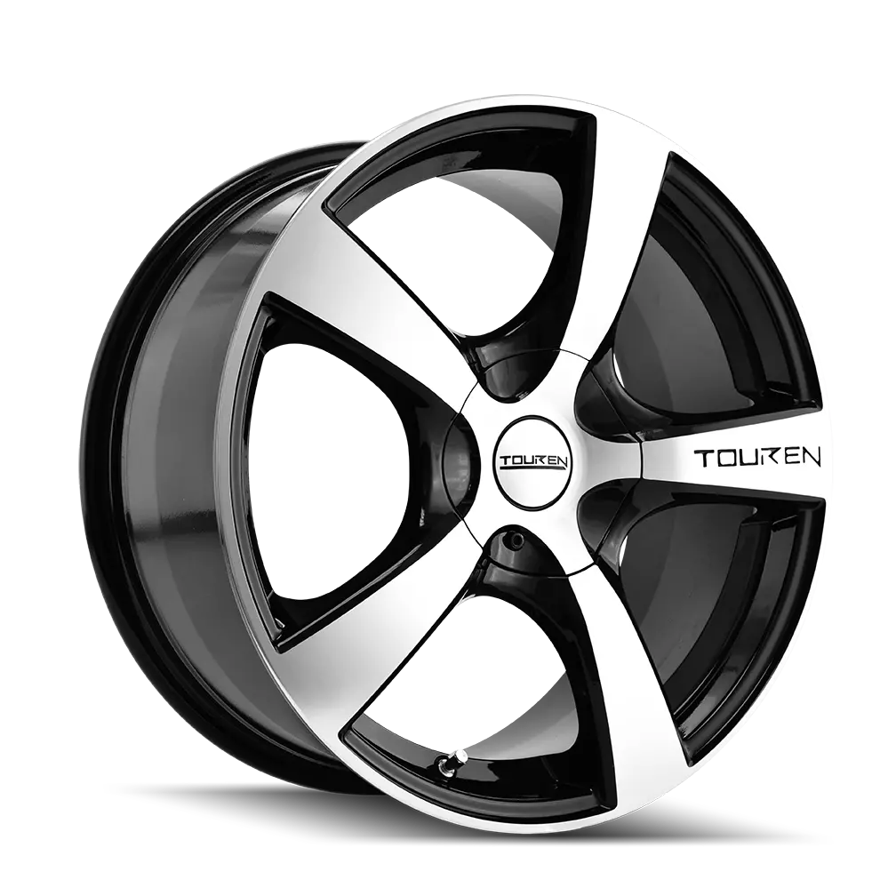 Touren Tr9 3190 Gloss Black Machined 16X7 5-105/5-108 42Mm 72.62Mm 1