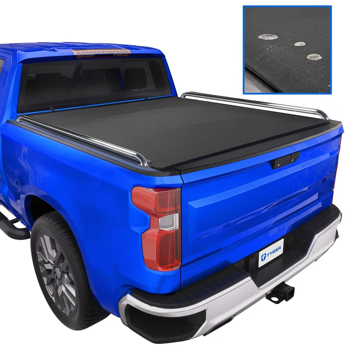 Tyger T2x Soft Roll-Up Box Cover 17-26  Super Duty 6'9" Box 1