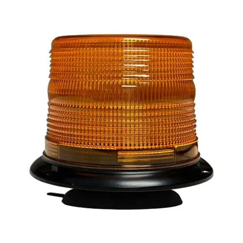 5" Amber Led Beacon - 6 Flash Patterns 1