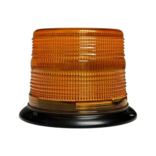 5" Amber Led Beacon - 6 Flash Patterns 1