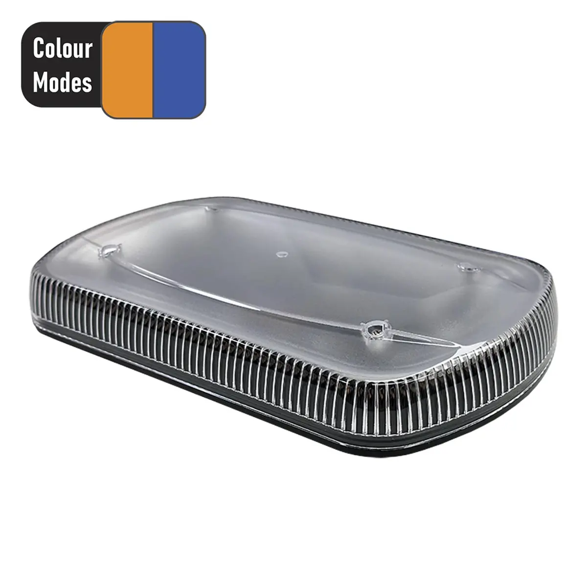 3-In-1 11.5" Led Warning Light Bar Amber/Blue 1