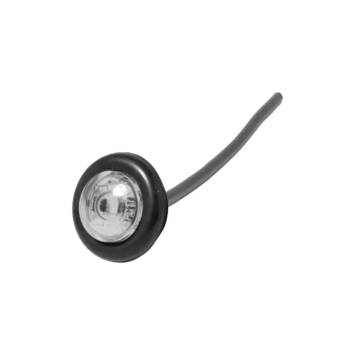 Led Smooth Lens Compact Side Marker Lamp - Clear 1