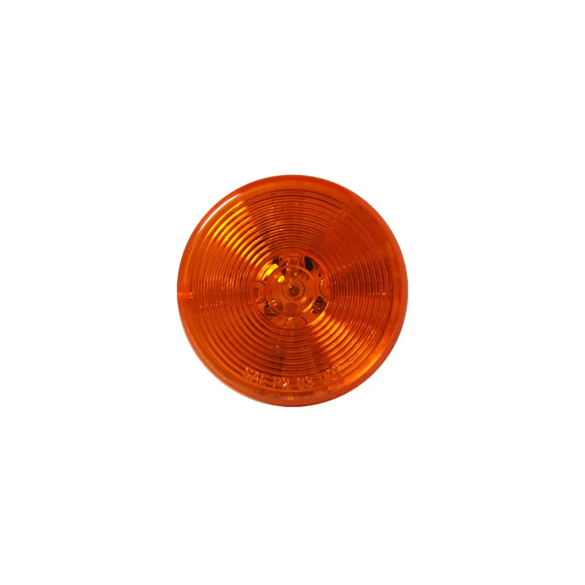 Led 2" Rd Marker Lamp Amber - 1-Dio 1