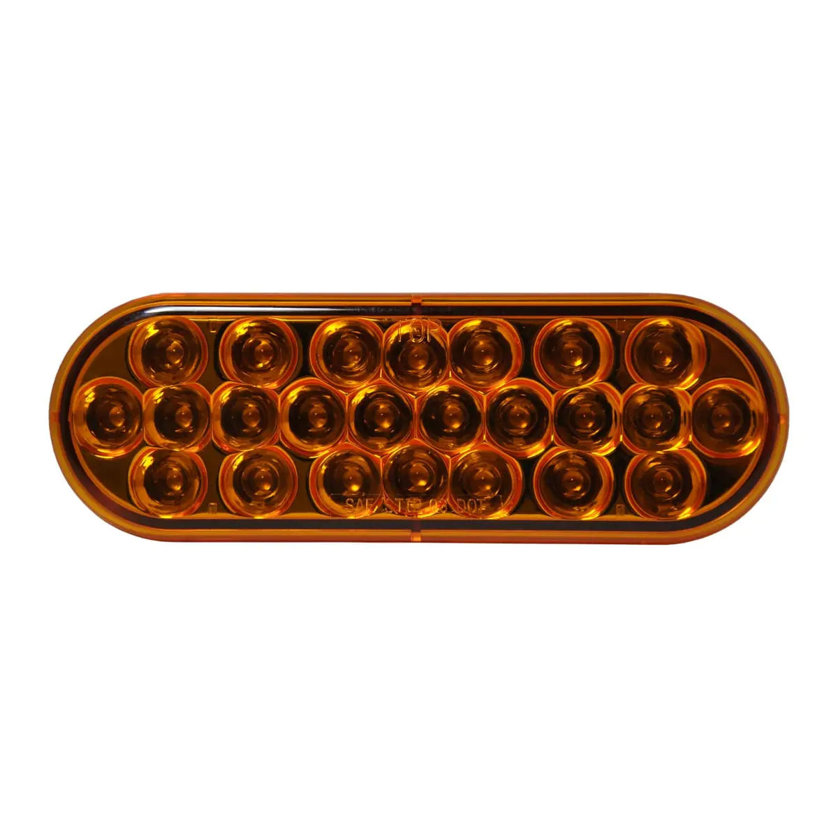 Led Oval Turn/Tail/Park Lamp Amber - 24-Dio 1